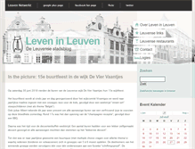 Tablet Screenshot of leveninleuven.be